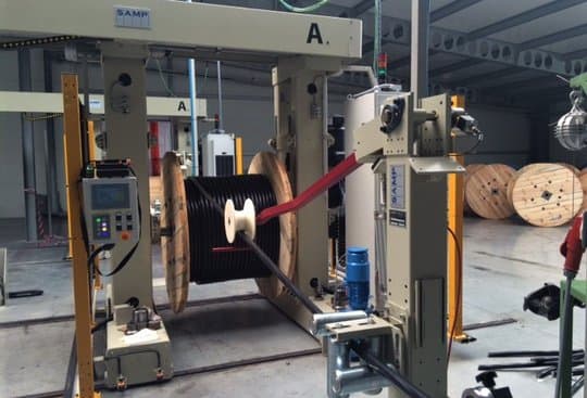 Building wire jacketing lines