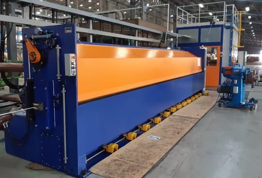 Rod breakdown line platform